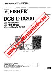 Vezi DCSDTA200 pdf Proprietarii Manual