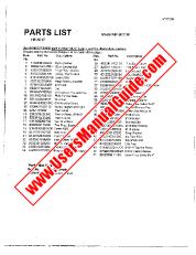 Vezi HF5017W pdf Lista de piese