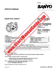 View IDC1000ZU pdf Service Manual