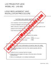 Ver LNSS02 pdf El manual del propietario