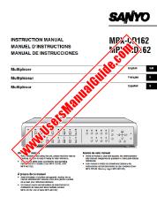 Voir MPXCD162 pdf Manuel d'utilisation