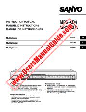 Ver MPXMD4 pdf El manual del propietario