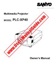Voir PLCXP40 pdf Manuel d'utilisation