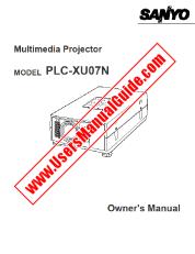 Ver PLCXU07N pdf El manual del propietario