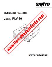 Ver PLV60 pdf El manual del propietario