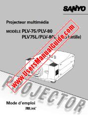 Voir PLV75/75L (French) pdf Manuel d'utilisation