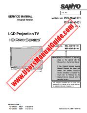 Ver PLV55WHD1 pdf Manual de servicio