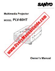 Vezi PLV60HT pdf Proprietarii Manual