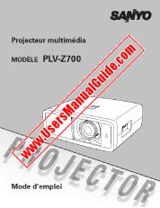 Voir PLVZ700 (French) pdf Manuel d'utilisation