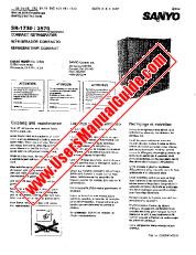 Ver SR1730W pdf El manual del propietario