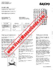 Vezi SR2570K pdf Proprietarii Manual
