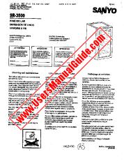 Ver SR3500 pdf El manual del propietario