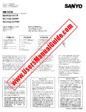 Vezi SR1030 pdf Proprietarii Manual