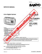Vezi VPCX360 pdf Manual de service