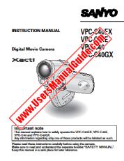 Ver VPCC40 pdf El manual del propietario
