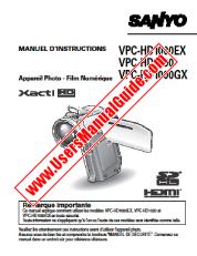 View VPCHD1000 (French) pdf Owners Manual