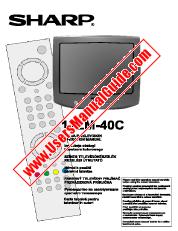 View 14LM-40C pdf Operation Manual, extract of language Hungarian