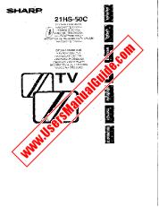 View 21HS-50C pdf Operation Manual, extract of language Polish