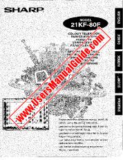 View 21KF-80F pdf Operation Manual, extract of language Swedish