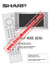 View 28LF-92E pdf Operation Manual, Spanish