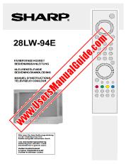 Vezi 28LW-94E pdf Manual de funcționare, extractul de limba germană
