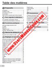 Ver 29H-FD1F pdf Manual de operaciones, extracto de idioma francés.