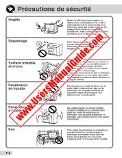 Vezi 34H-F200F pdf Manual de funcționare, extractul de limba franceză