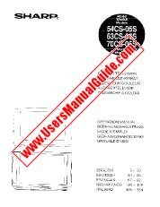 Vezi 54/63/70CS-05S pdf Manual de utilizare, olandeză