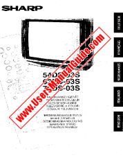 Vezi 54DS-03S pdf Manual de funcționare, extractul de limba italiană