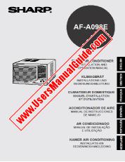 Ver AF-A098E pdf Manual de operaciones, extracto de idioma inglés.