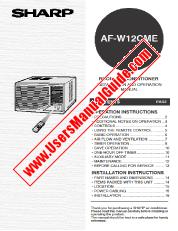 Vezi AF-W12CME pdf Manual de utilizare, engleză
