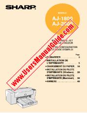 Vezi AJ-1800/2000 pdf Manual de utilizare, franceză