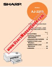 Vezi AJ-2200 pdf Manual de utilizare, germană