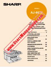 Ver AJ-6020 pdf Manual de Operación, Alemán