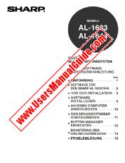 Visualizza AL-1633/1644 pdf Manuale operativo, manuale di installazione, tedesco