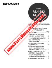 Visualizza AL-1633/1644 pdf Manuale operativo, manuale di installazione, olandese