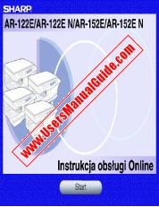 Visualizza AR-122/152E/N pdf Manuale operativo, manuale online, polacco