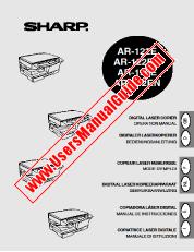 Ver AR-122/152E/N pdf Manual de operación, inglés, alemán, francés, holandés, español, italiano