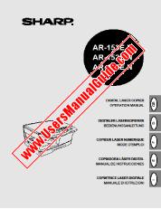 View AR-153/152/122E/EN pdf Operation Manual, extract of language German