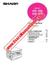 Visualizza AR-160/161 pdf Manuale operativo, francese