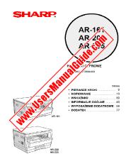 Ver AR-161/200/205 pdf Manual de operaciones, polaco