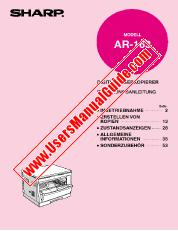 Ansicht AR-163 pdf Bedienungsanleitung, deutsch