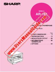 Ansicht AR-163 pdf Bedienungsanleitung, Französisch