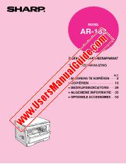 Ansicht AR-163 pdf Bedienungsanleitung, Niederländisch