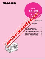 View AR-163 pdf Operation Manual, Swedish