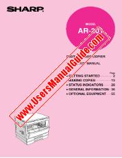 Ver AR-201 pdf Manual de Operación Inglés
