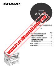 Vezi AR-205 pdf Manual de utilizare, franceză