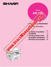 Ansicht AR-206 pdf Bedienungsanleitung, Niederländisch