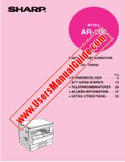 Voir AR-206 pdf Manuel d'utilisation, suédois