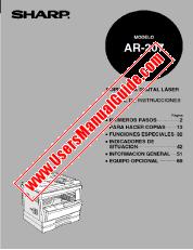 Ansicht AR-207 pdf Bedienungsanleitung, Spanisch